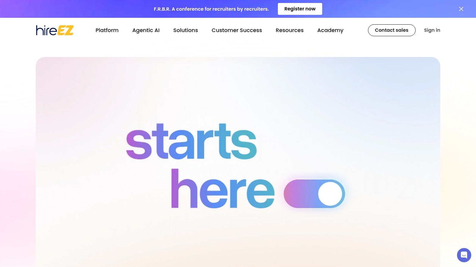 recruiting software examples showcasing the hireEZ platform interface