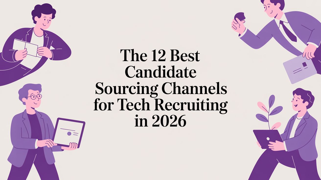 The 12 Best Candidate Sourcing Channels for Tech Recruiting in 2026