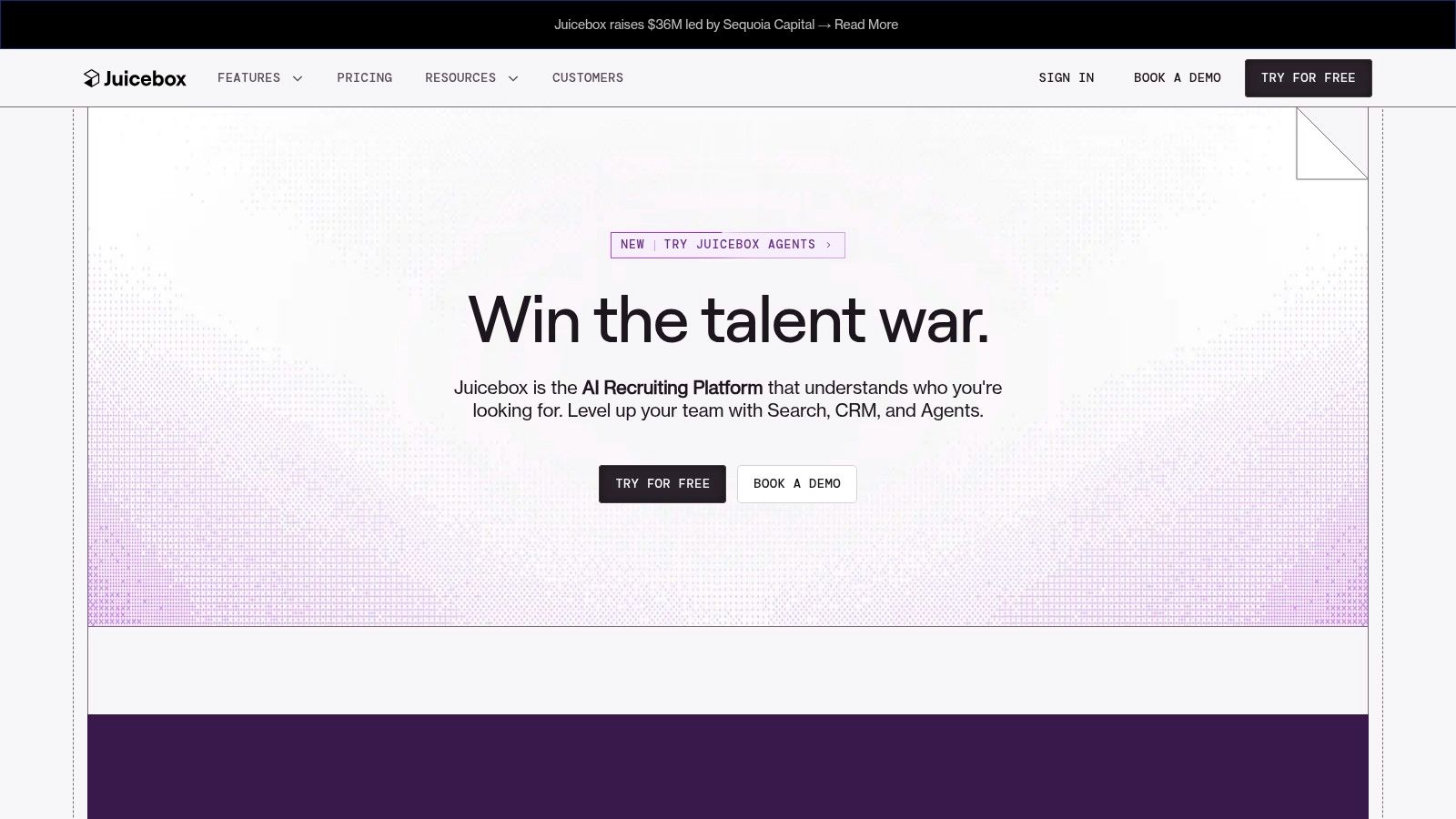 A recruiter using the Juicebox platform to find and engage with candidates for HR roles.