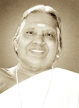 Portrait of Smt. Kodakkattil Meenakshi, Grandmother with 72 years of Ayurvedic service (1936–2008)