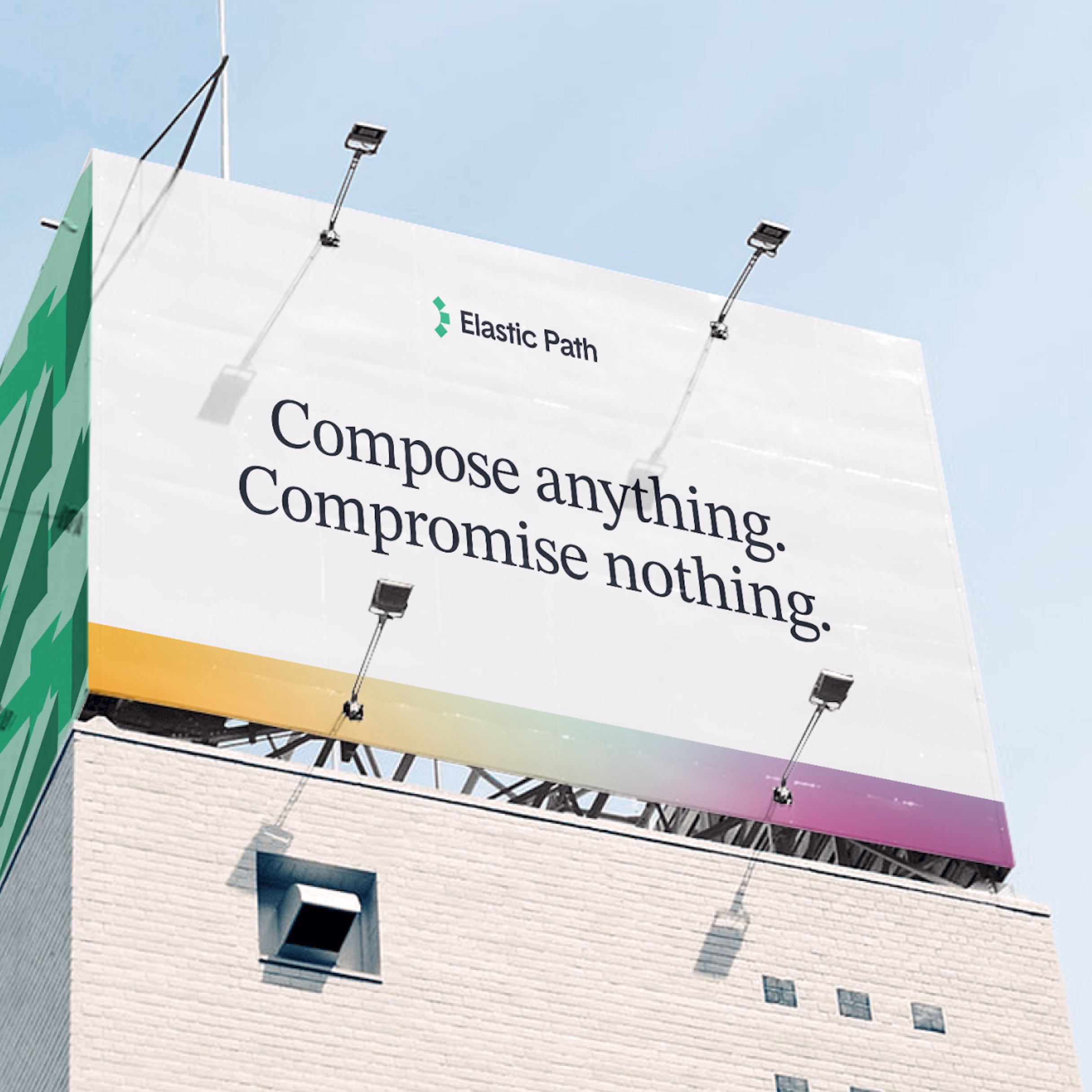 Compose anything
Compromise nothing