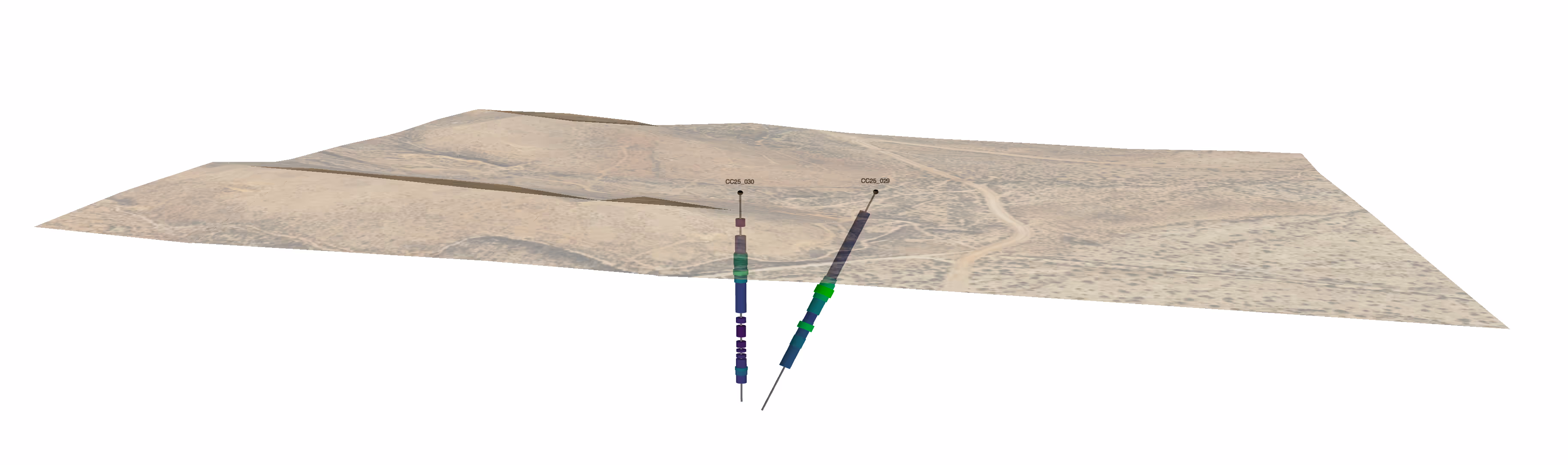 Side view of The Hamptons at night