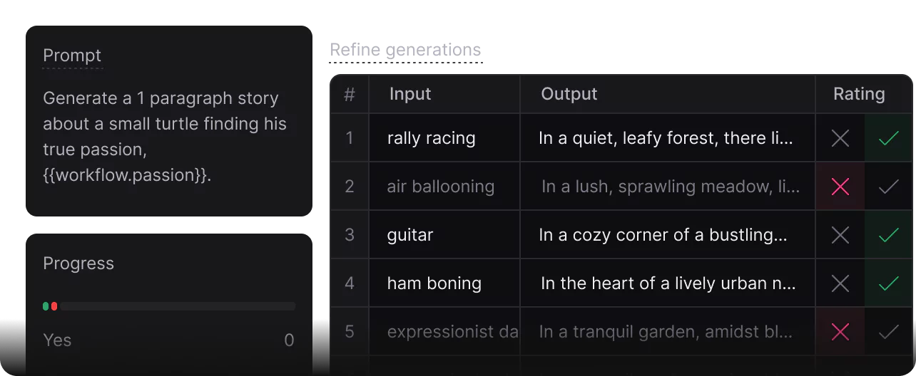 Continuous Agent Training