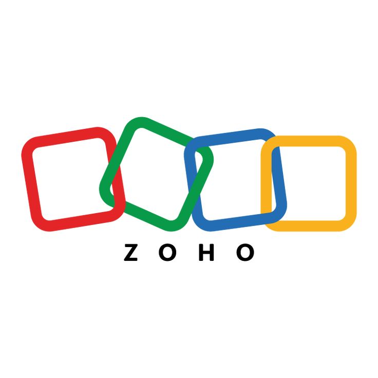 Zoho logo.