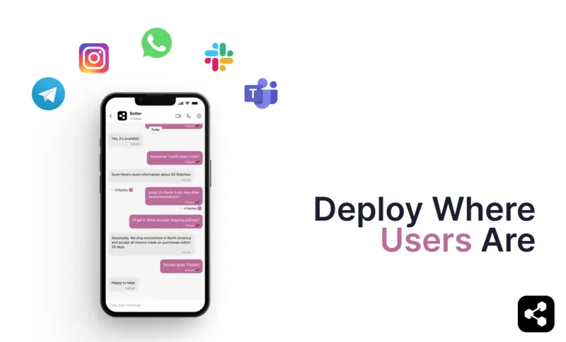 Diagram showing to deploy where users are