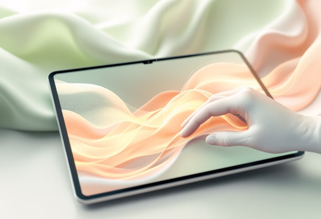 4. image series showcasing ai technology in healthcare - [interface]