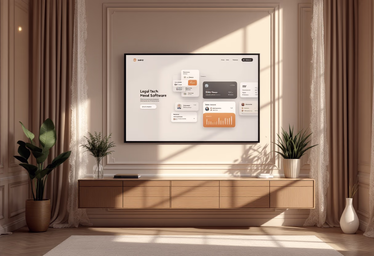 [background image] image of frequently used legal tech software interface (for a legal tech)
