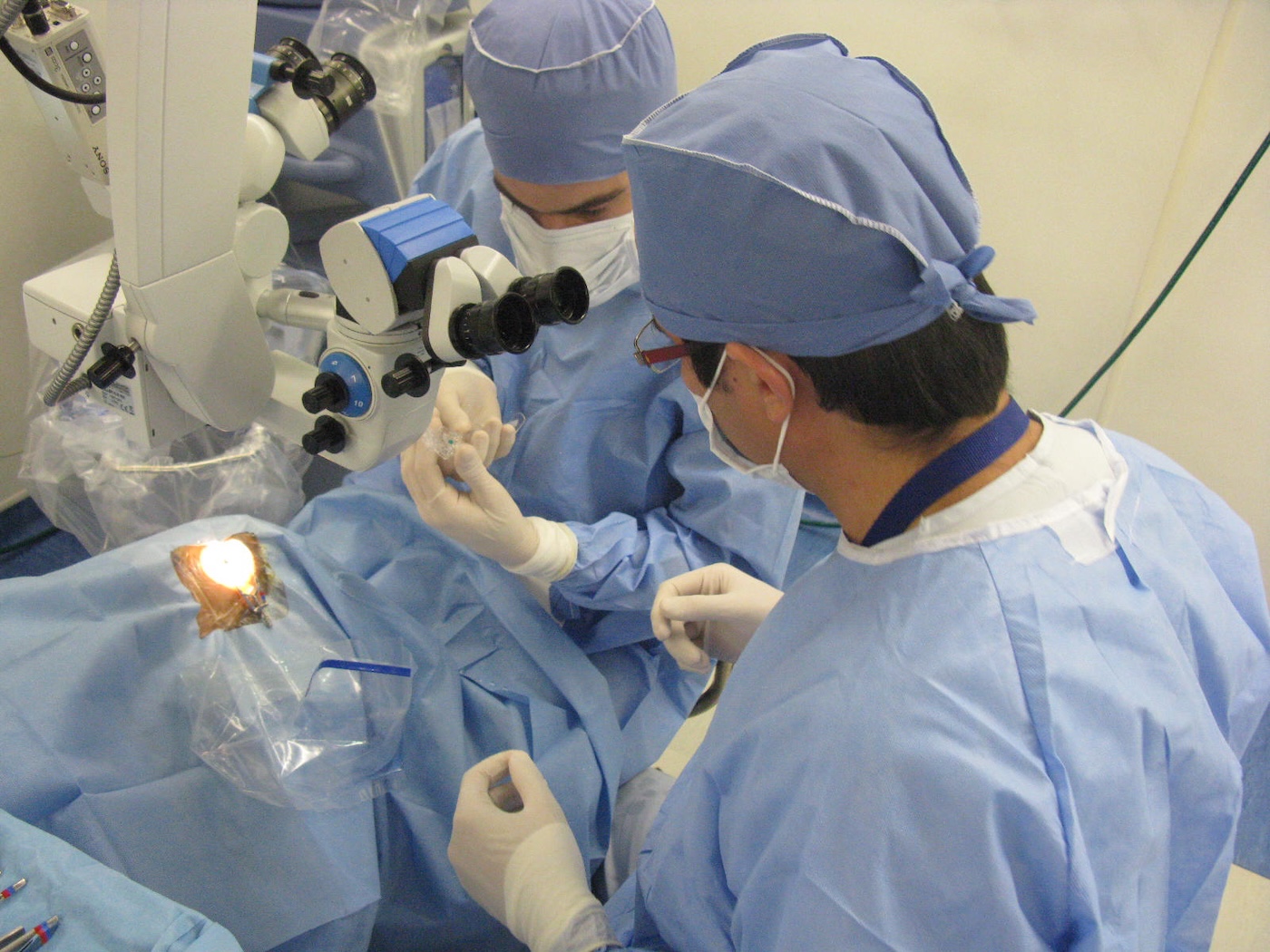 Young woman wearing glasses smiles