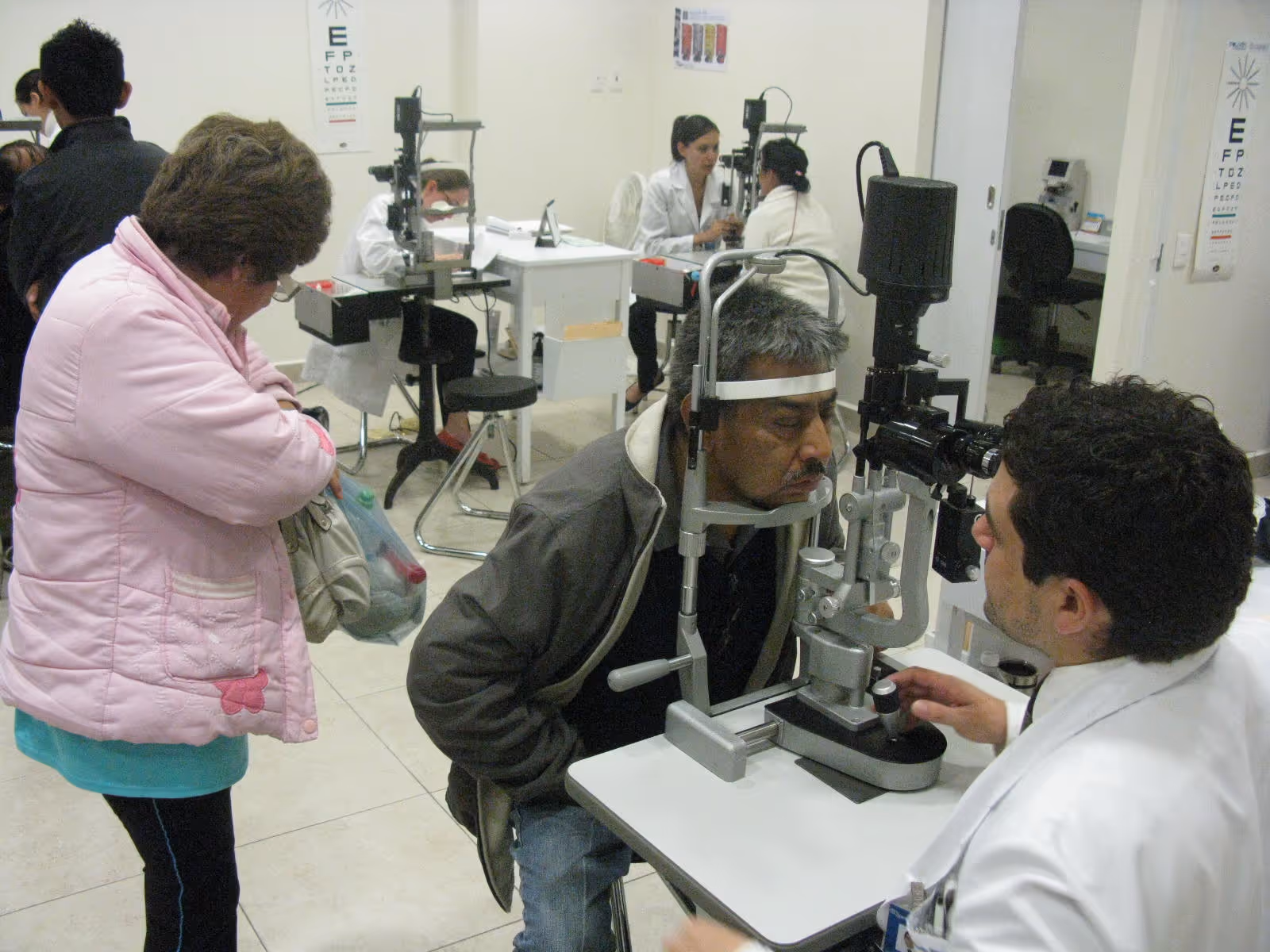 Young woman wearing glasses smiles