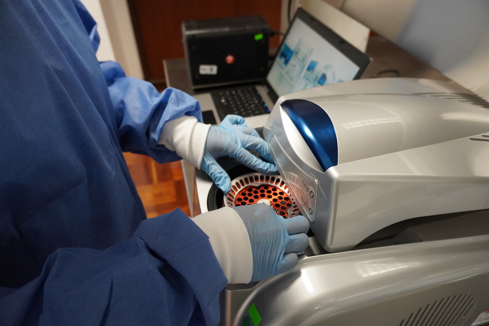 Young woman wearing glasses smiles