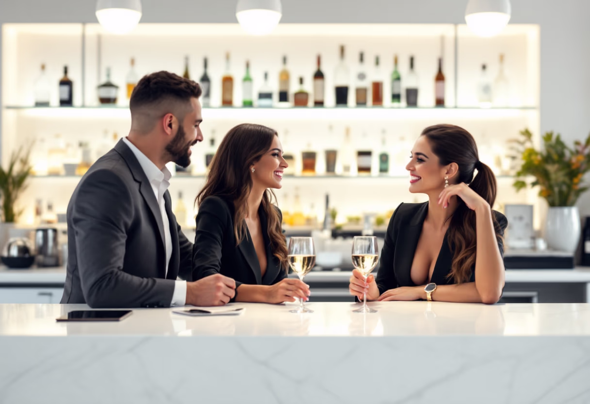 image of guests enjoying a party (for a bars & pub)