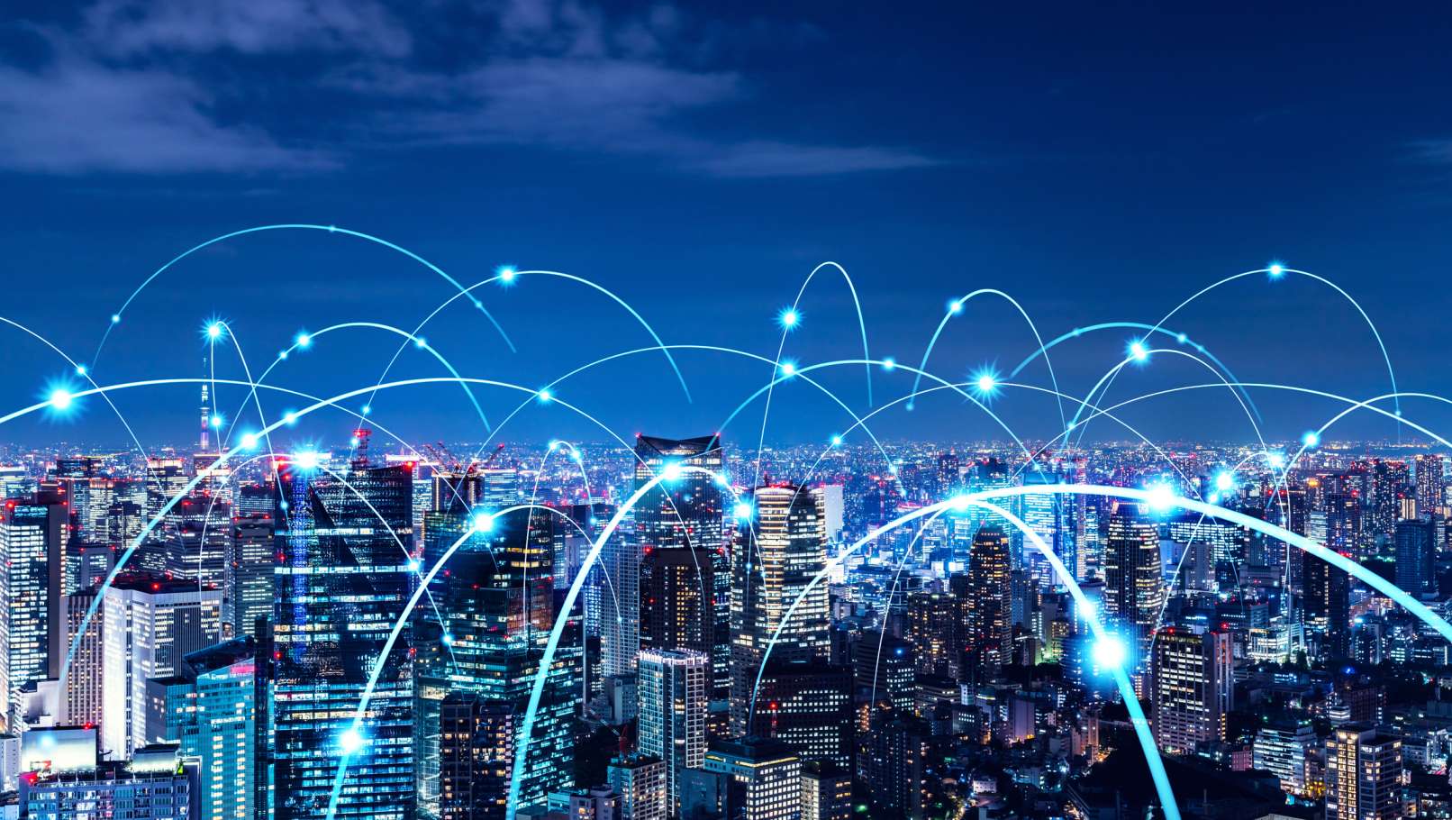 [background image] image of a busy tech company's office space (for a ai education tech company).