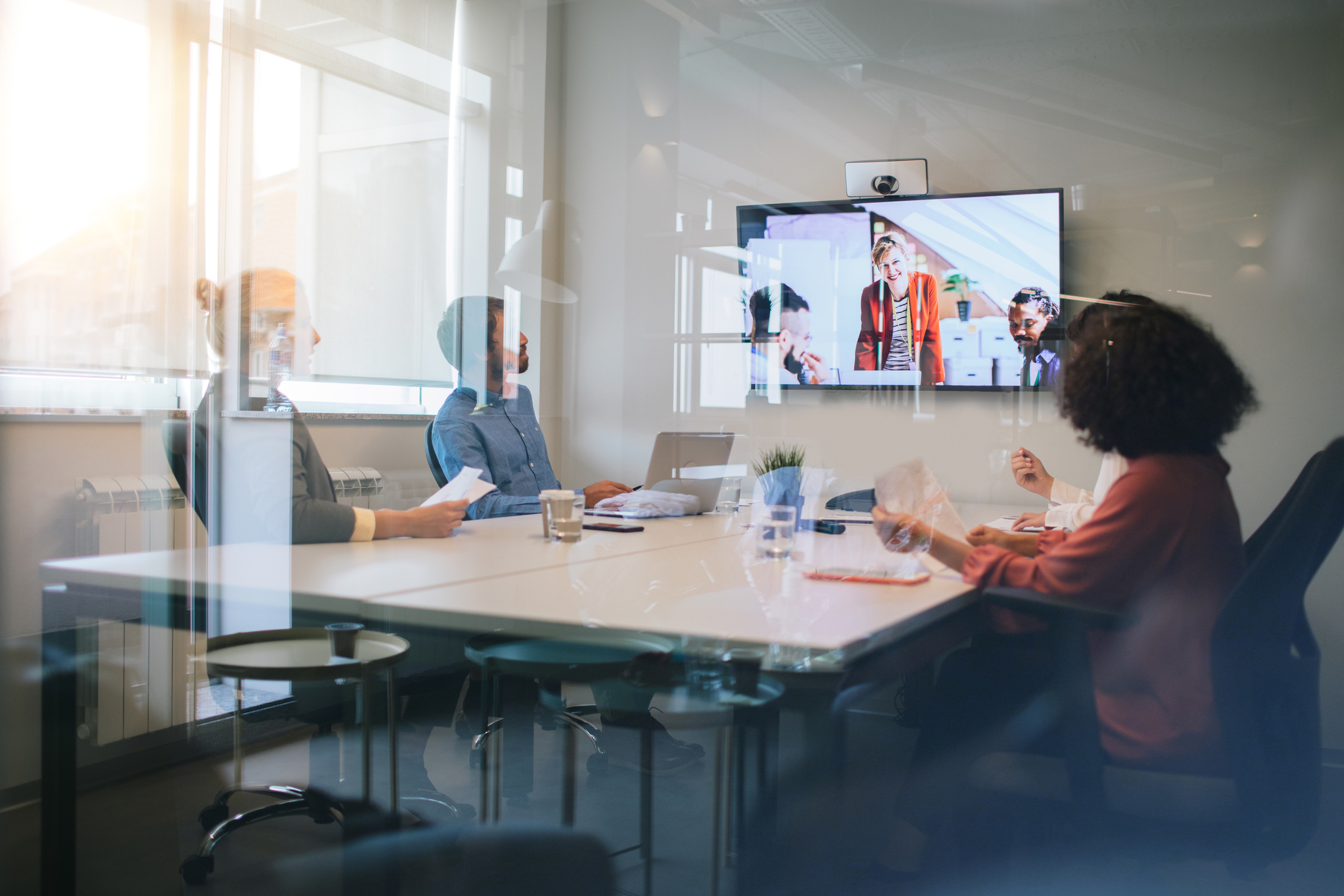 [background image] tech meeting room for a food and agtech firm