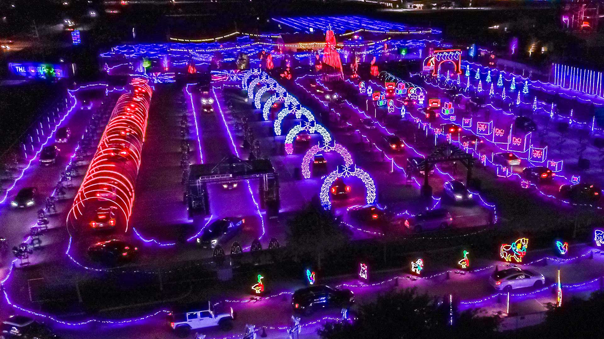 Experience the Magic of The Light Park: Texas’ Premier Drive-Through Christmas Light Show
