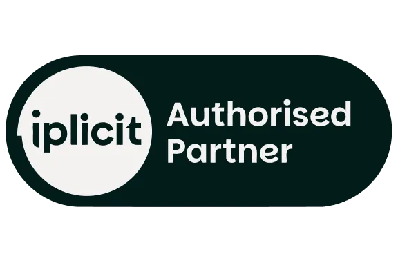 iplicit partner badge for Cloud Doing Good charity finance software services