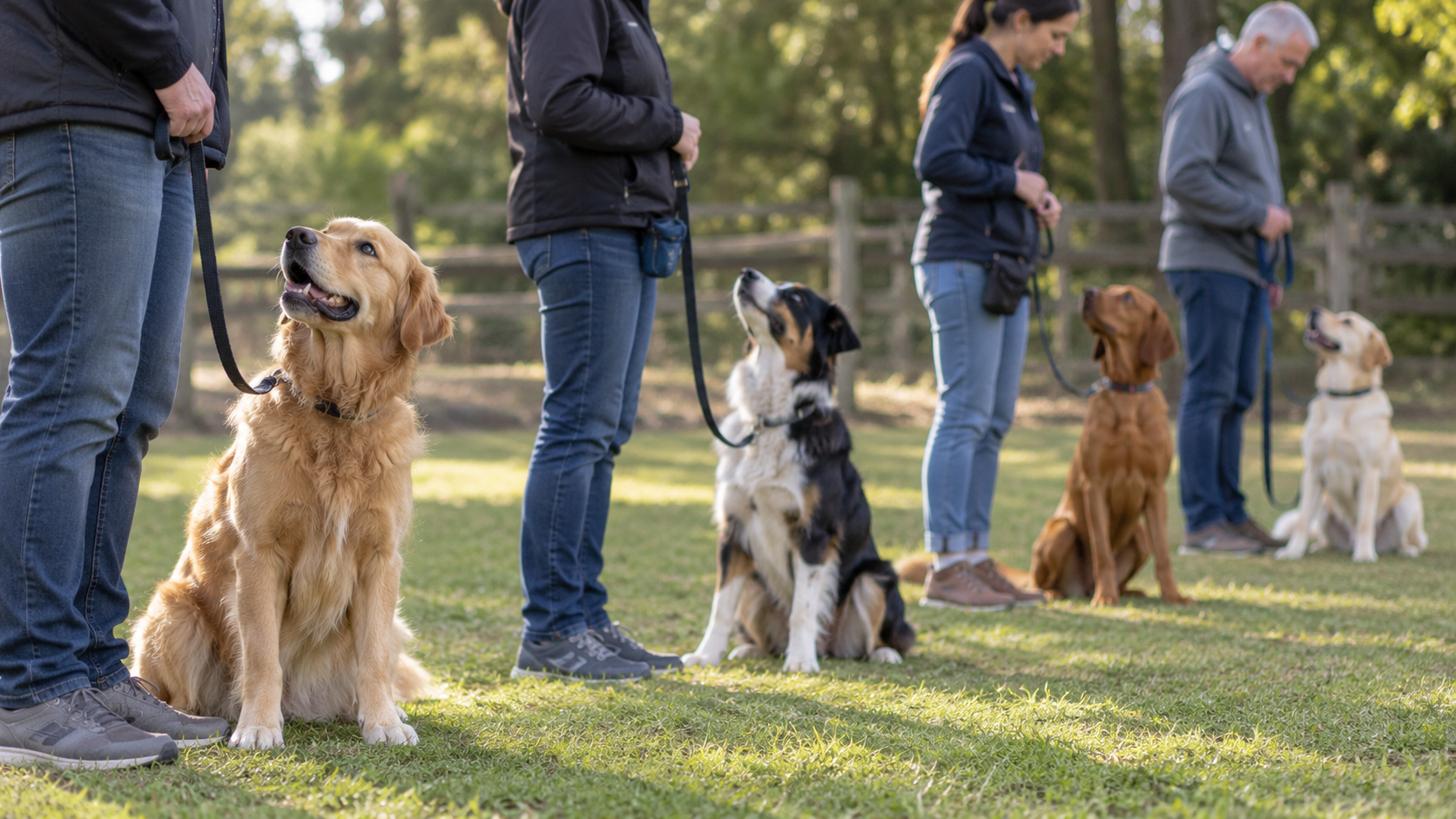 group dog obedience training class