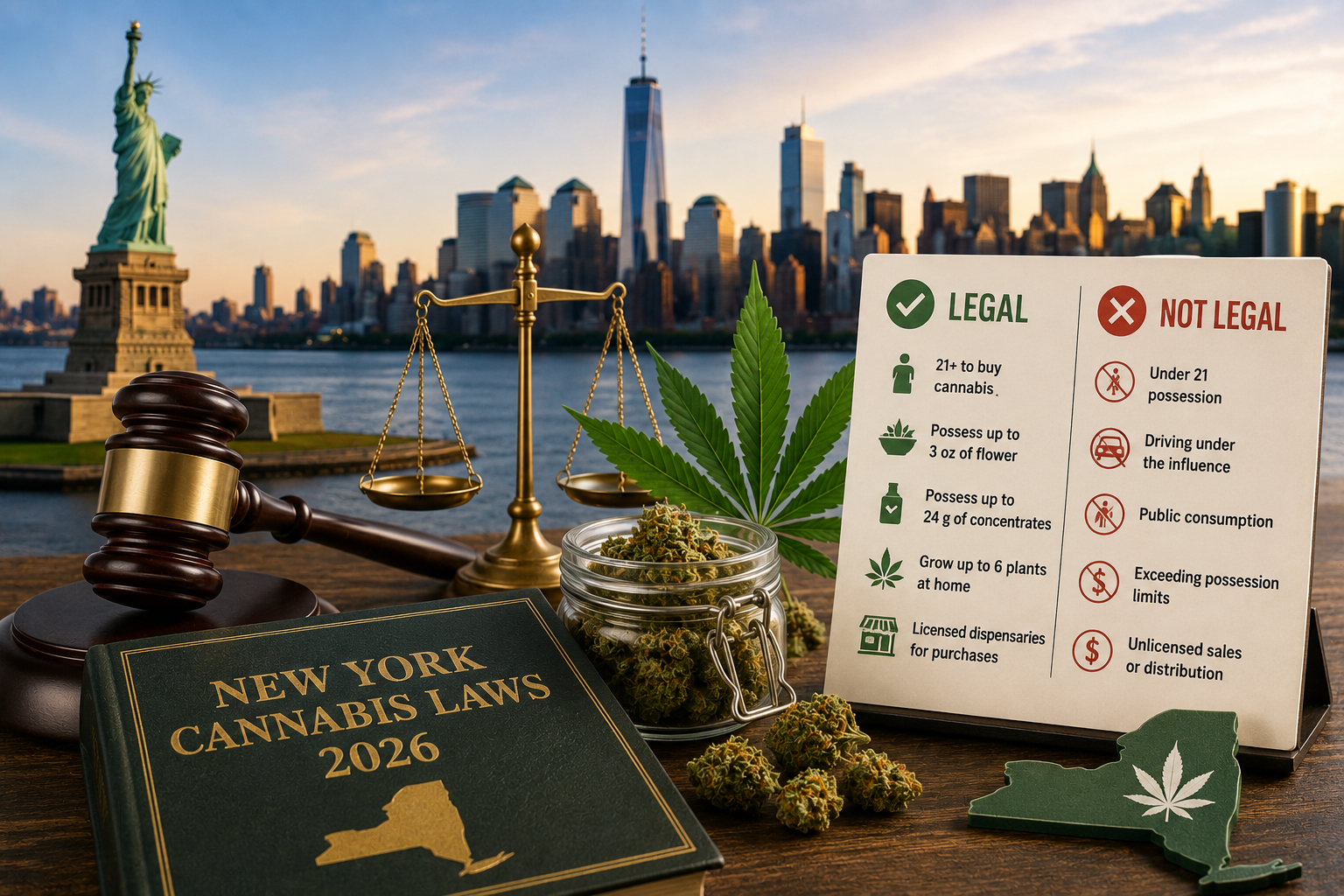 New York Cannabis Laws in 2026: What's Legal, What's Not