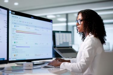 Medical assistant using EHR software