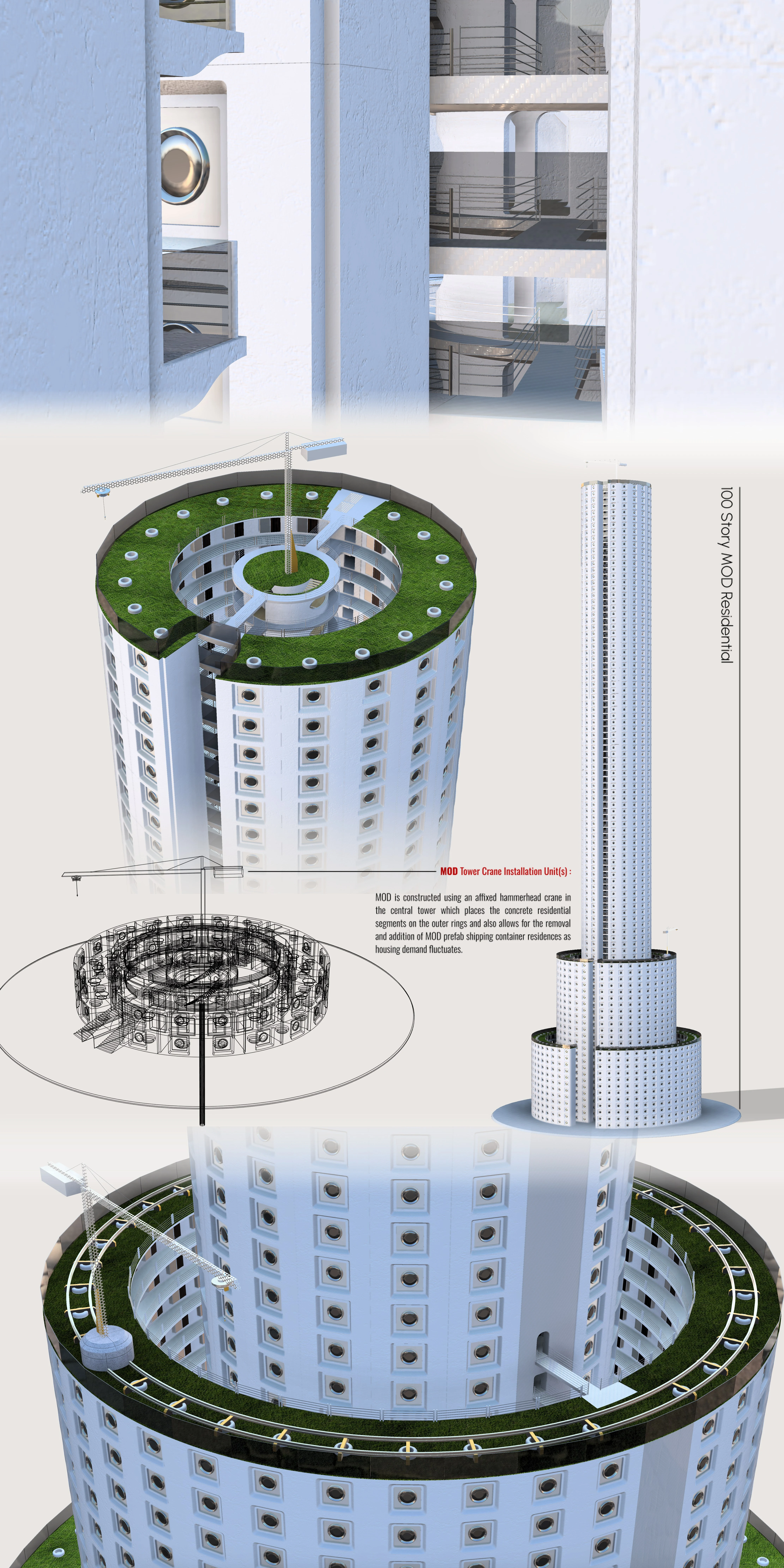 Justin S. Millien MOD Pseudo Arcology Architecture