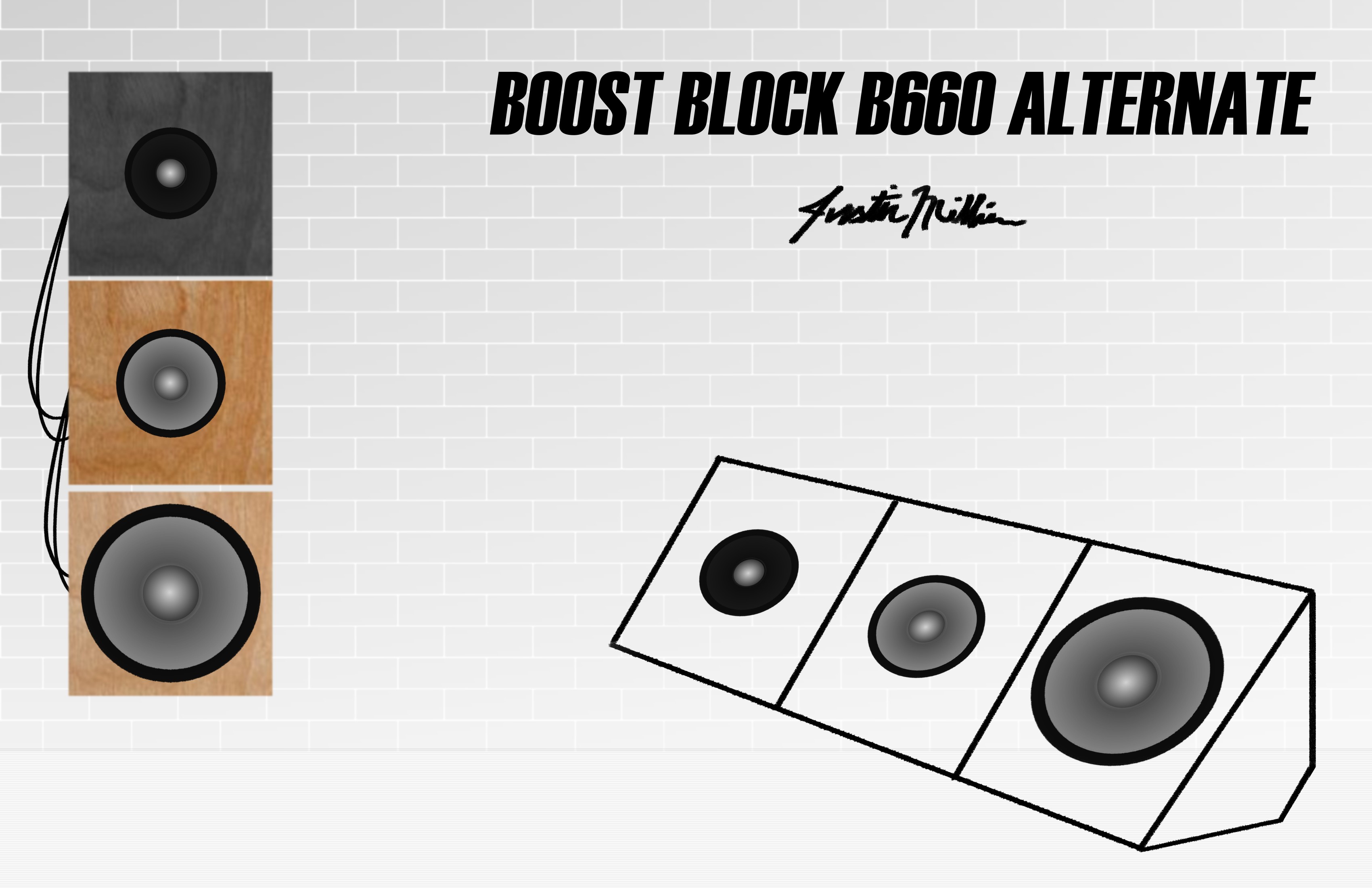 Justin S. Millien B660 SoundBlocks Modular Portable Audio Platform