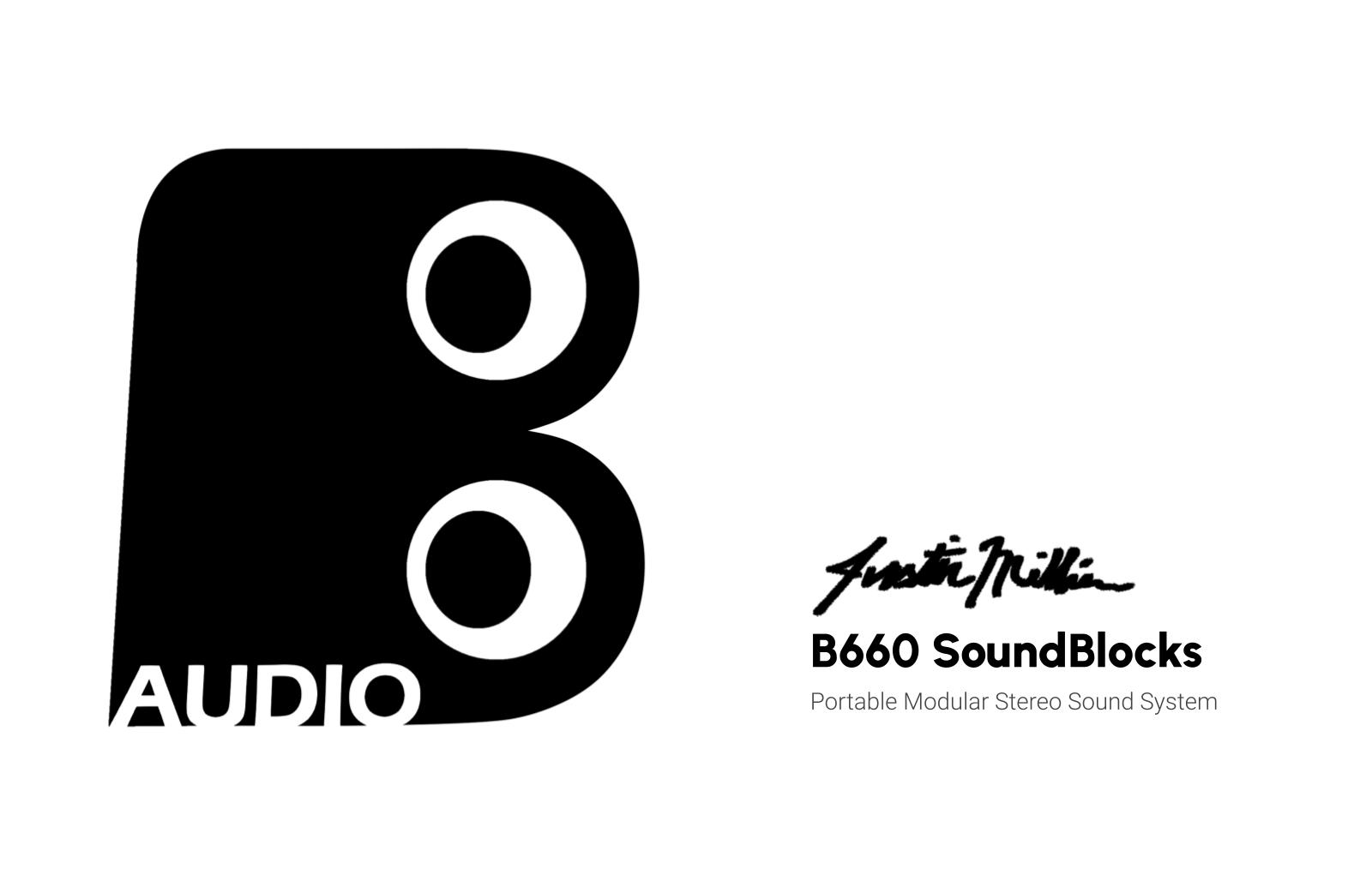 Justin S. Millien B660 SoundBlocks Modular Portable Audio Platform
