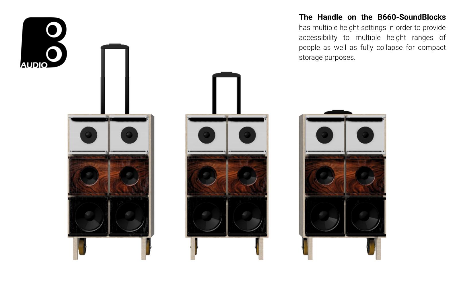 Justin S. Millien B660 SoundBlocks Modular Portable Audio Platform