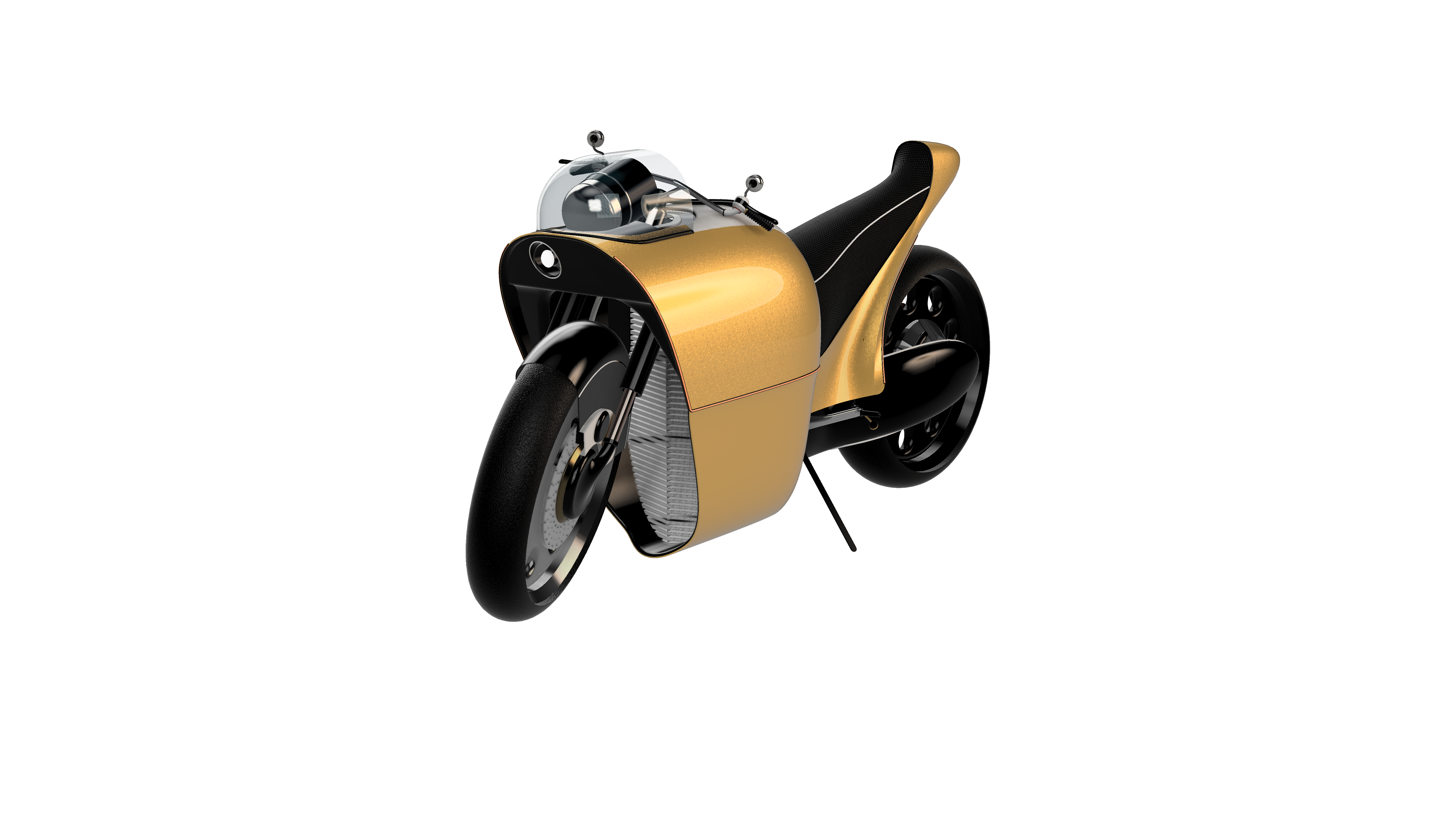 Justin S. Millien ACINONYX E-MOTO GP Platform Motorcycle Design