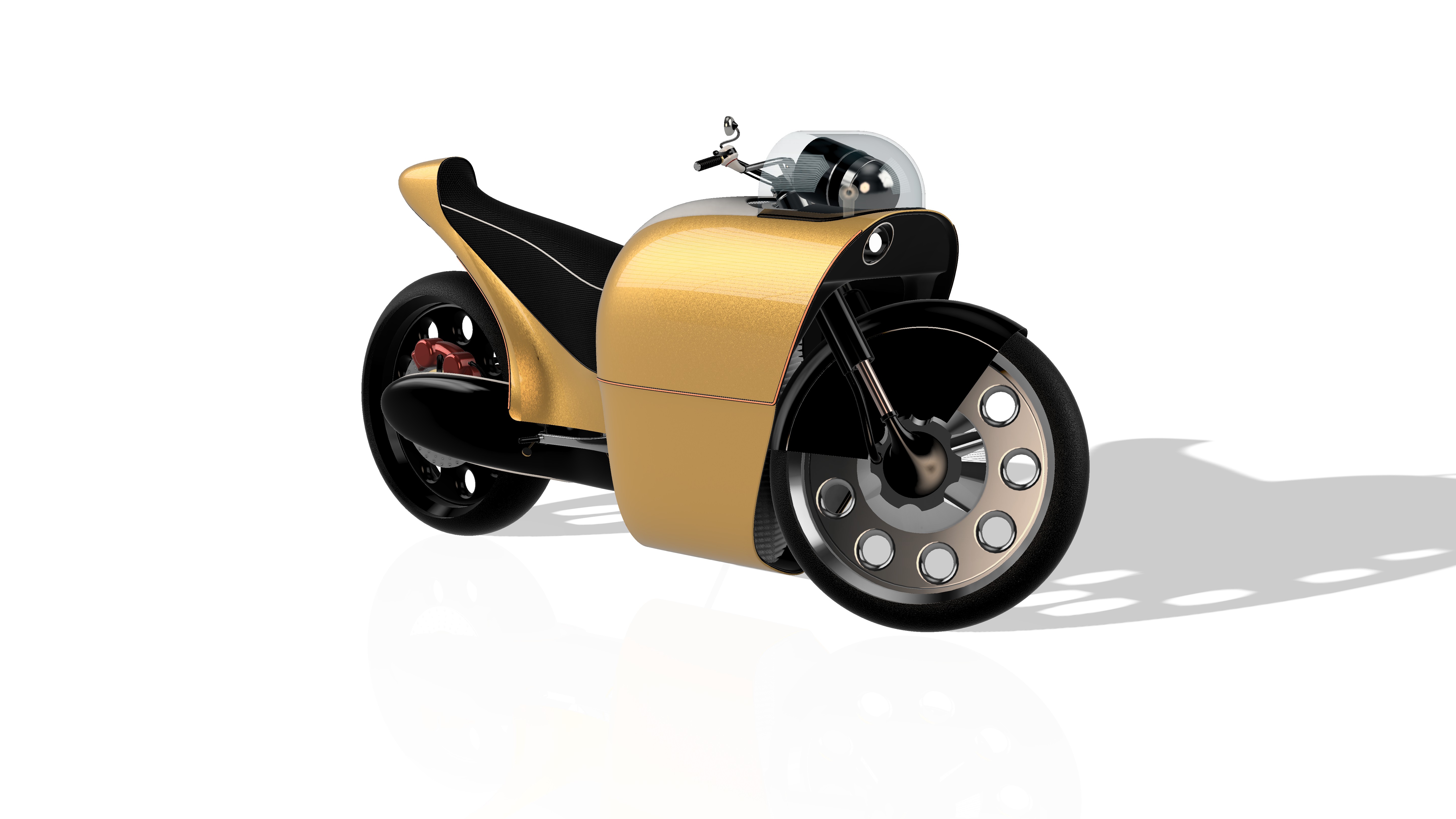 Justin S. Millien ACINONYX E-MOTO GP Platform Motorcycle Design