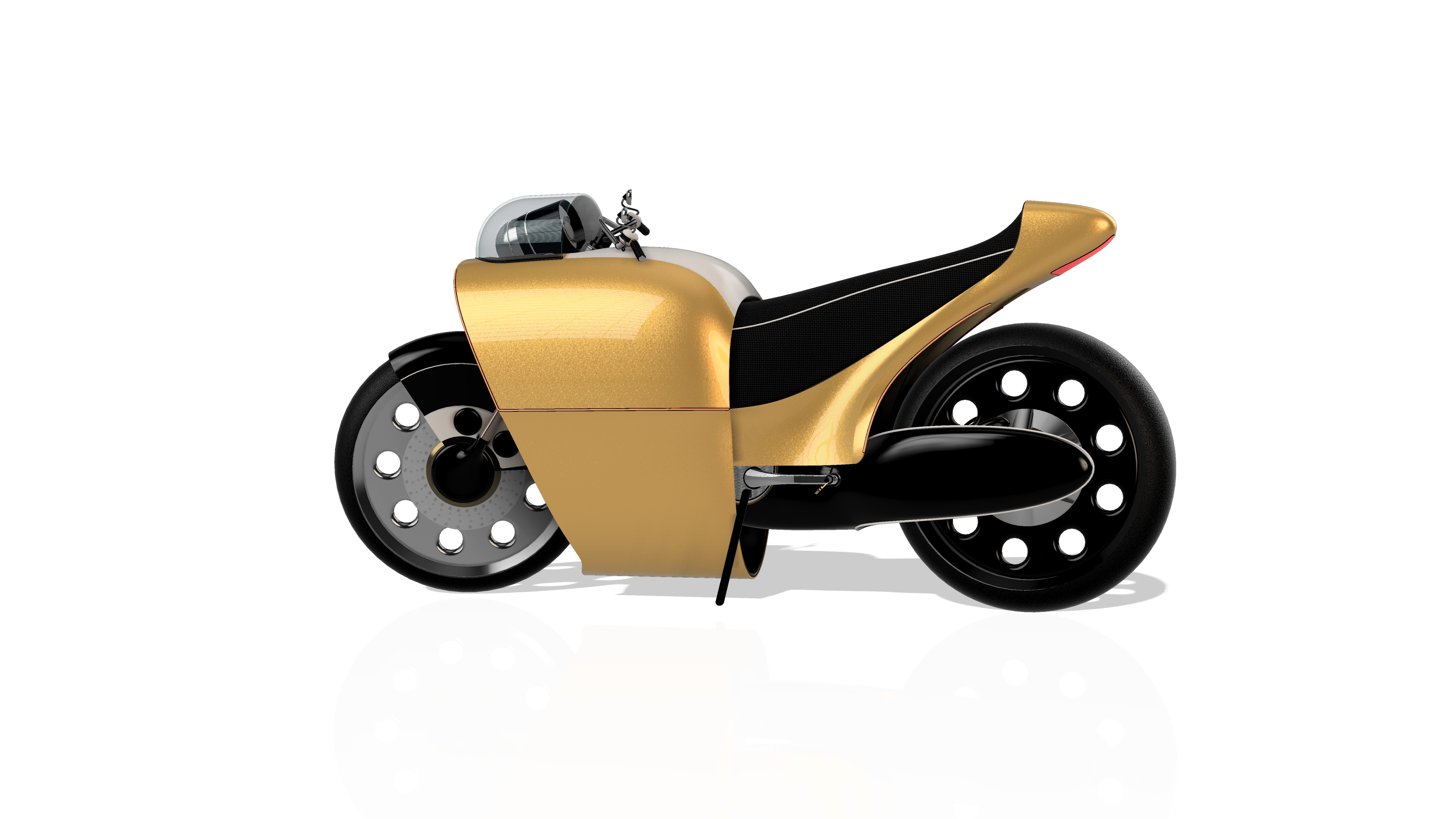 Justin S. Millien ACINONYX E-MOTO GP Platform Motorcycle Design