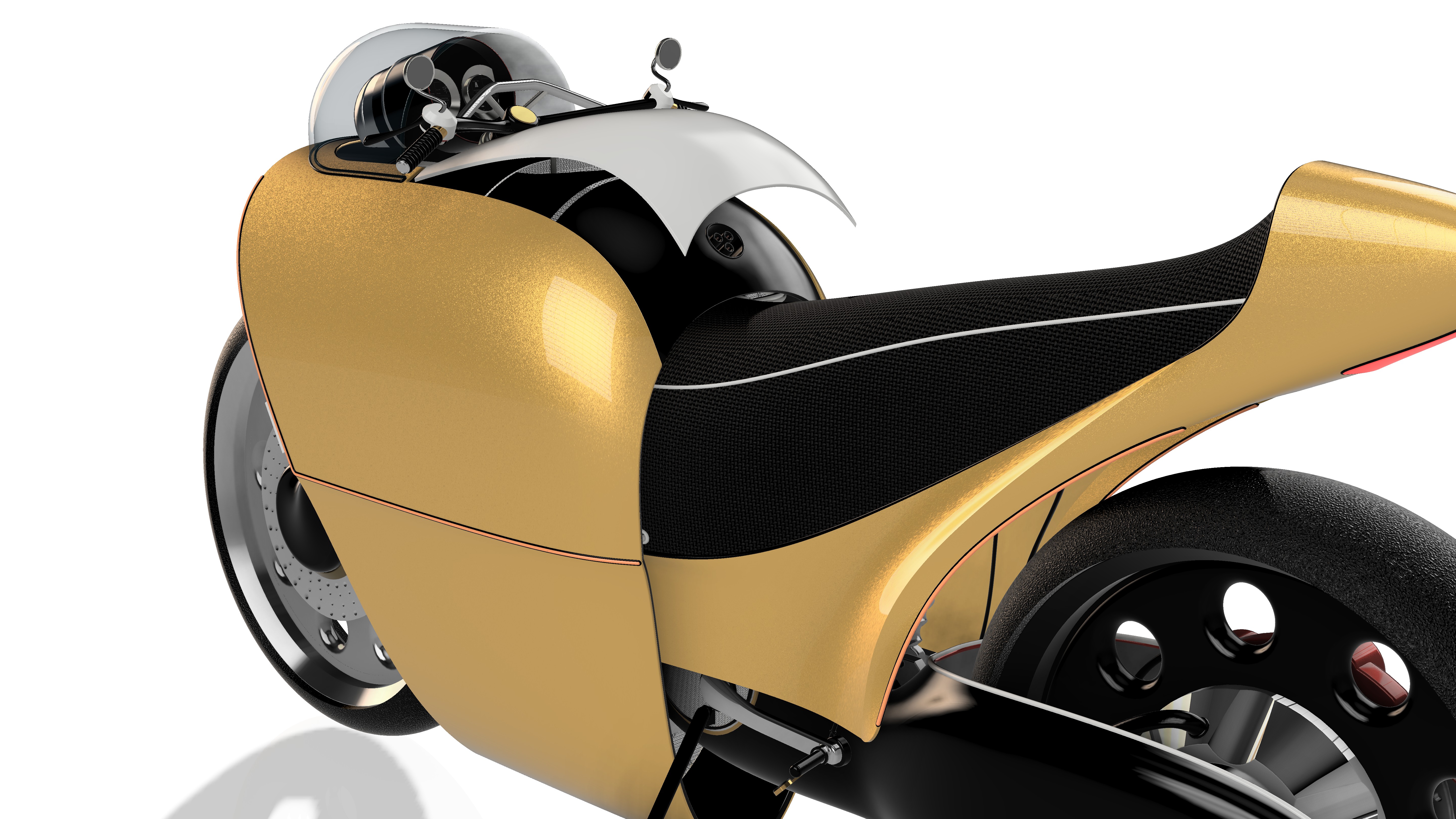 Justin S. Millien ACINONYX E-MOTO GP Platform Motorcycle Design