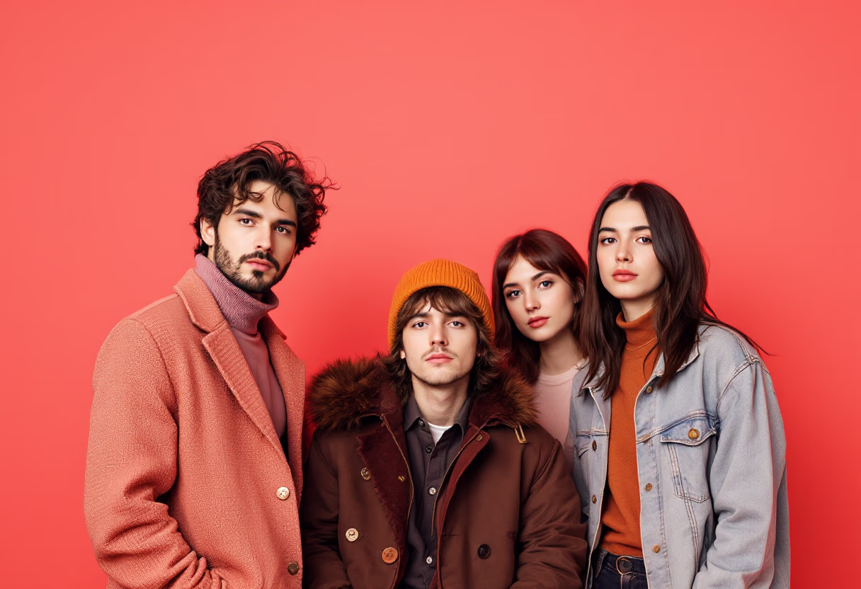 image of concert poster for an indie band