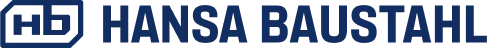 Hansa Baustahl company logo with initials HB.