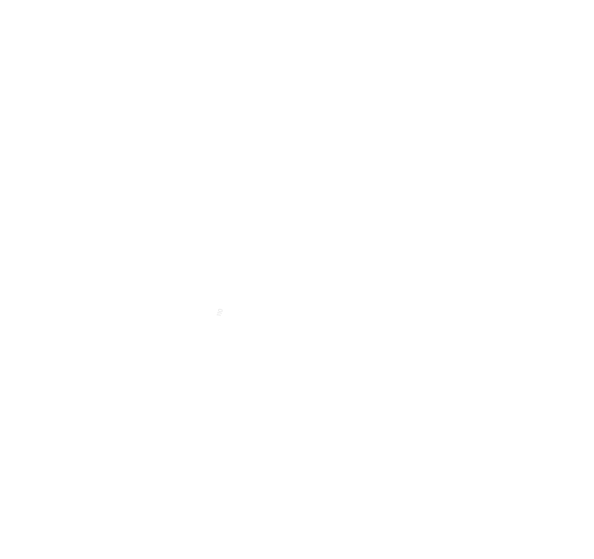Pixelated white outline of two overlapping circles on a black background.