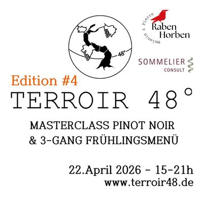 Salon Terroir 48° #Edition 4 - MASTERCLASS PINOT NOIR