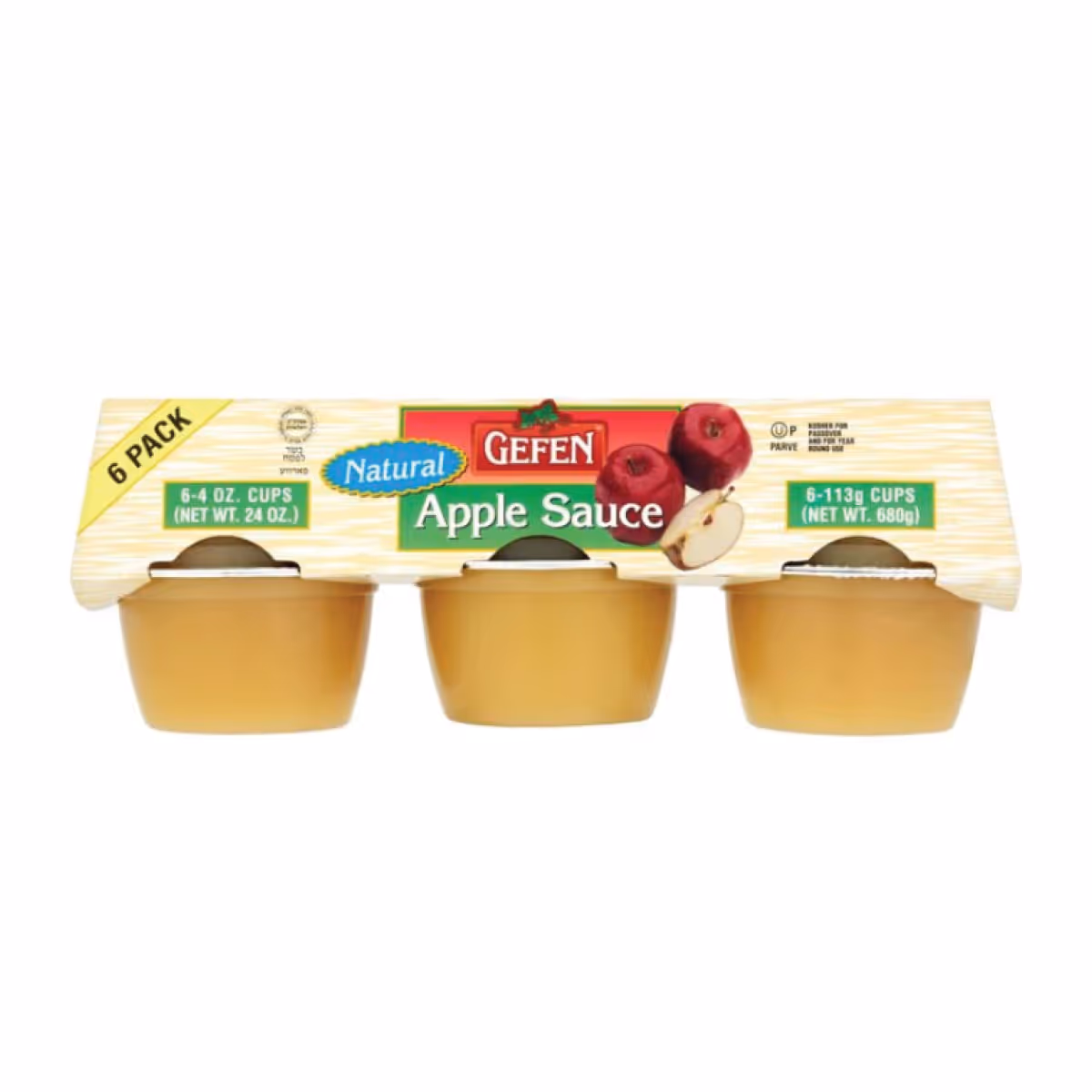 Gefen Apple Sauce (6 pack)