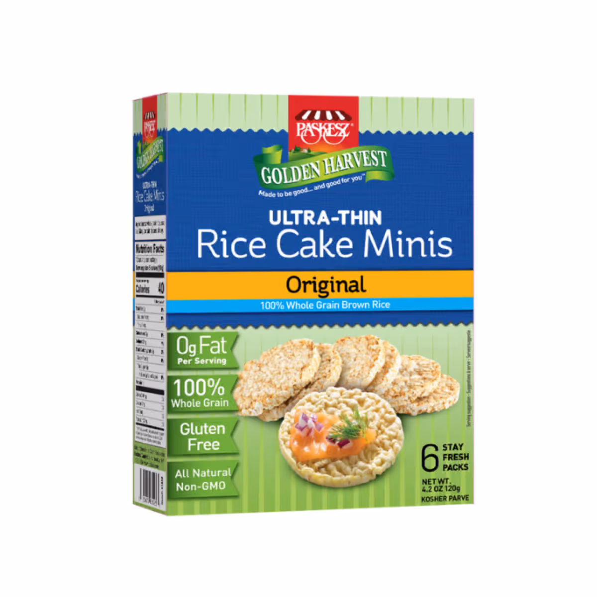 Paskesz Rice Cake Minis (6 pack)