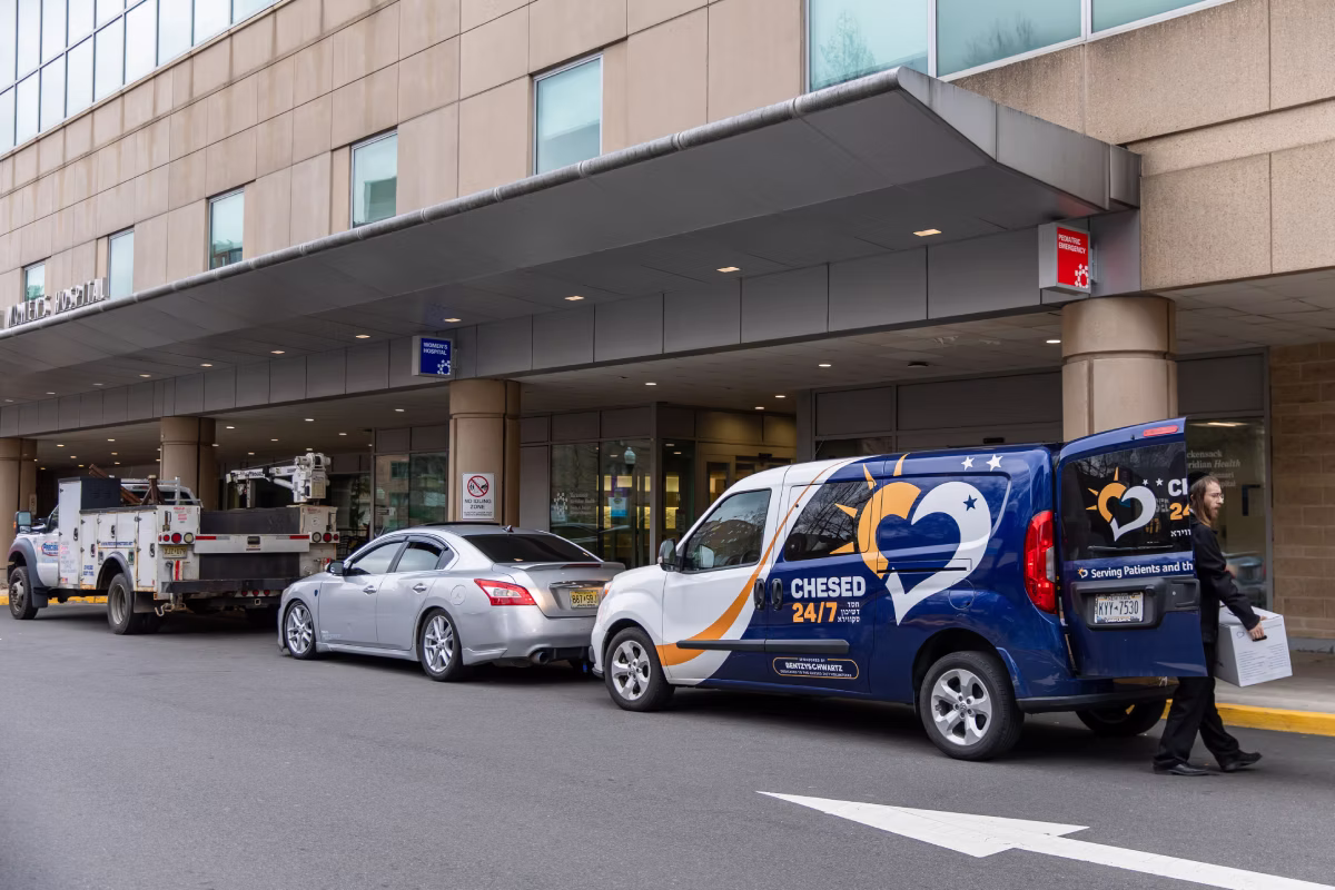 chesed van that drives patients to NYC hospitals