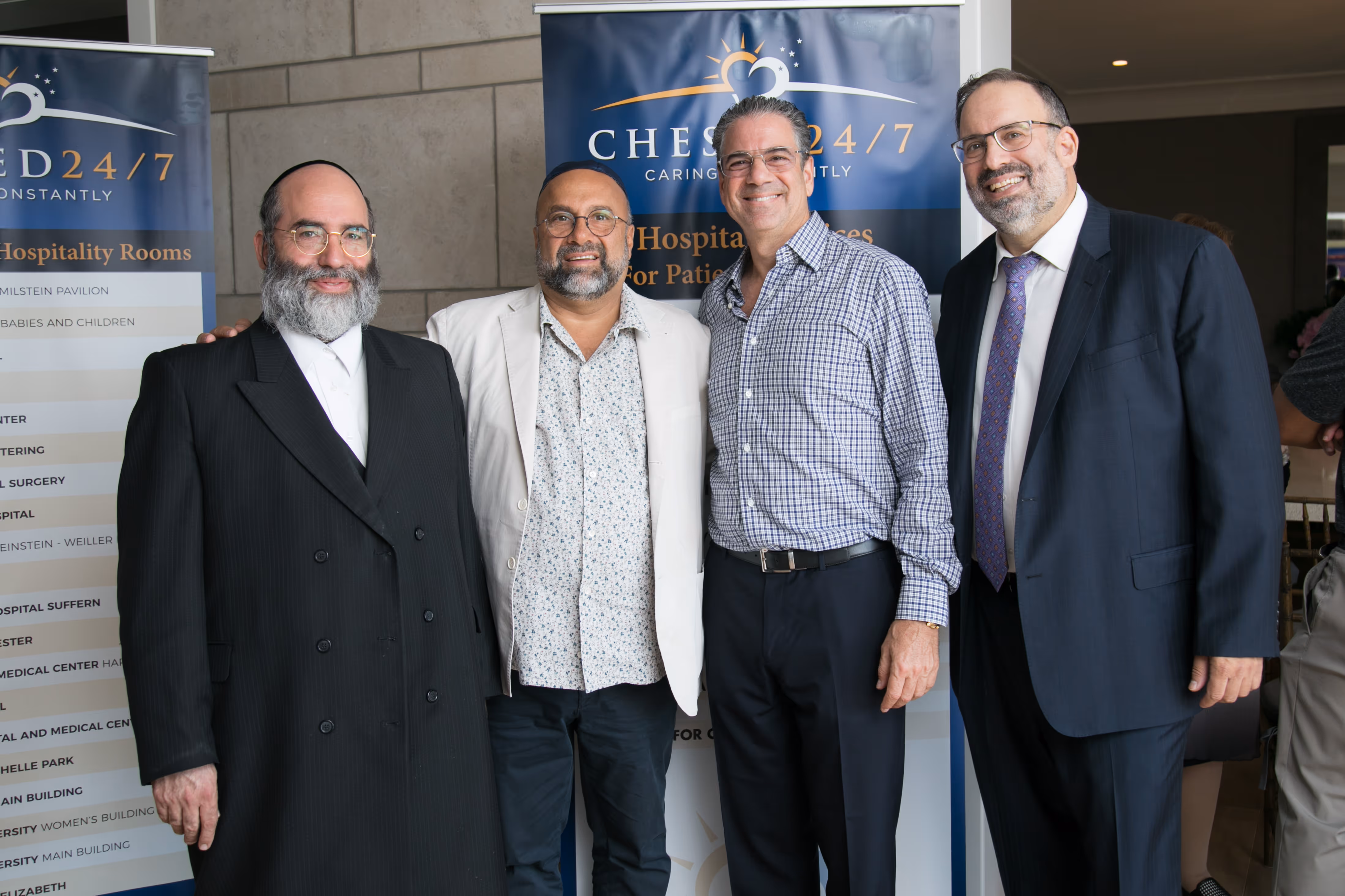 chesed staff at deal breakfast campaign