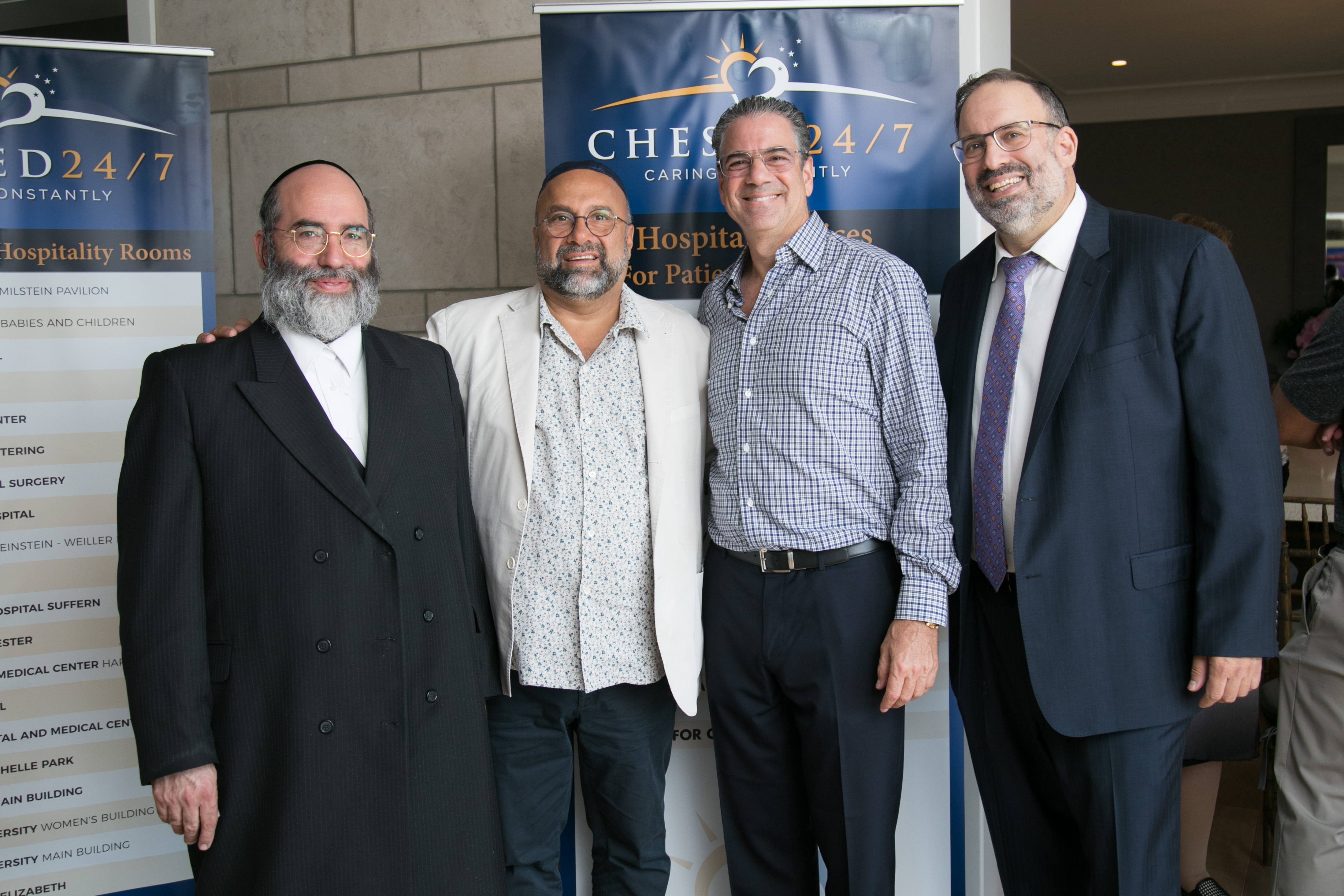 chesed staff at deal breakfast campaign