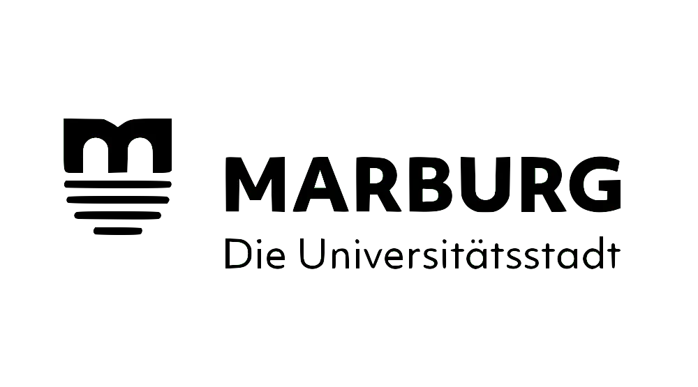 Logo der Stadt Marburg mit dem Text 'Die Universitätsstadt'.