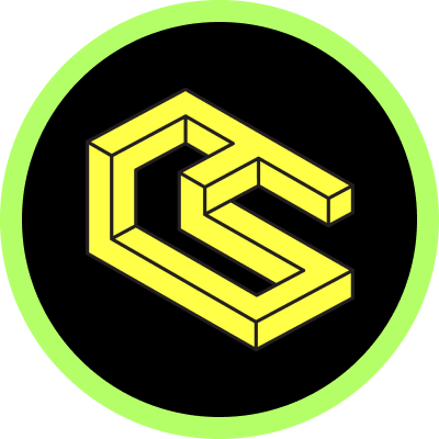 Yellow ChainSafe logo inside a black circle with a green outer border.