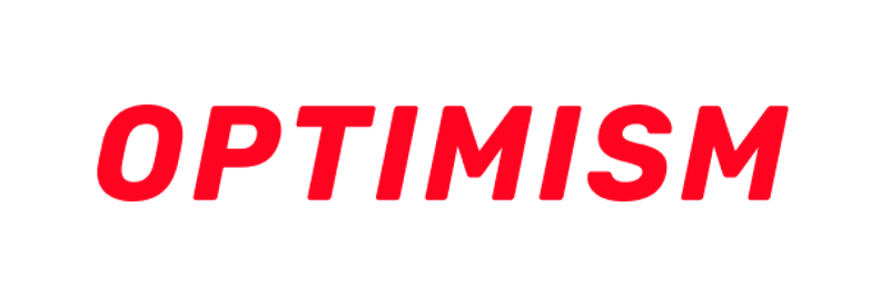 Yellow OPTIMISM logo