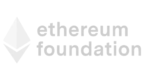 Ethereum logo next to the name 'ethereum' in lowercase