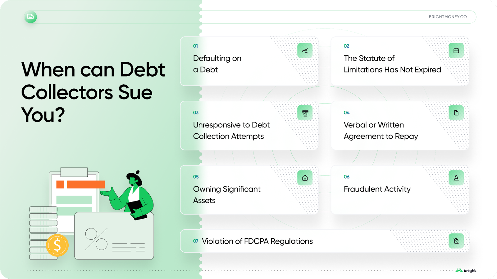 What are the Scenarios When Debt Collectors Can Sue You? Bright Money