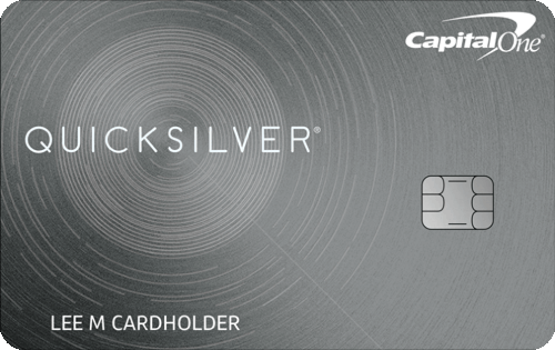 Capital One Quicksilver Cash Rewards Card| Credit Card for average credit score <600| Bright Money
