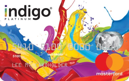 Indigo® Platinum Mastercard® | Credit Card for average credit score <600| Bright Money