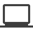 Laptop display icon