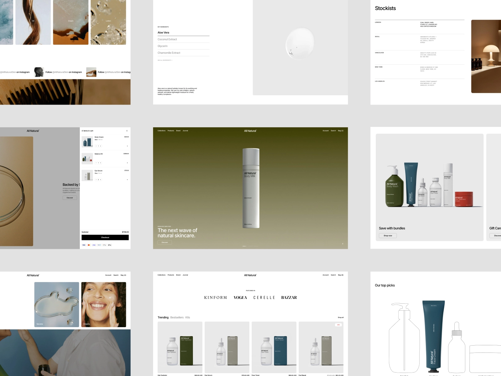 Premium Framer Shopify E-Commerce Template with Full Functionality