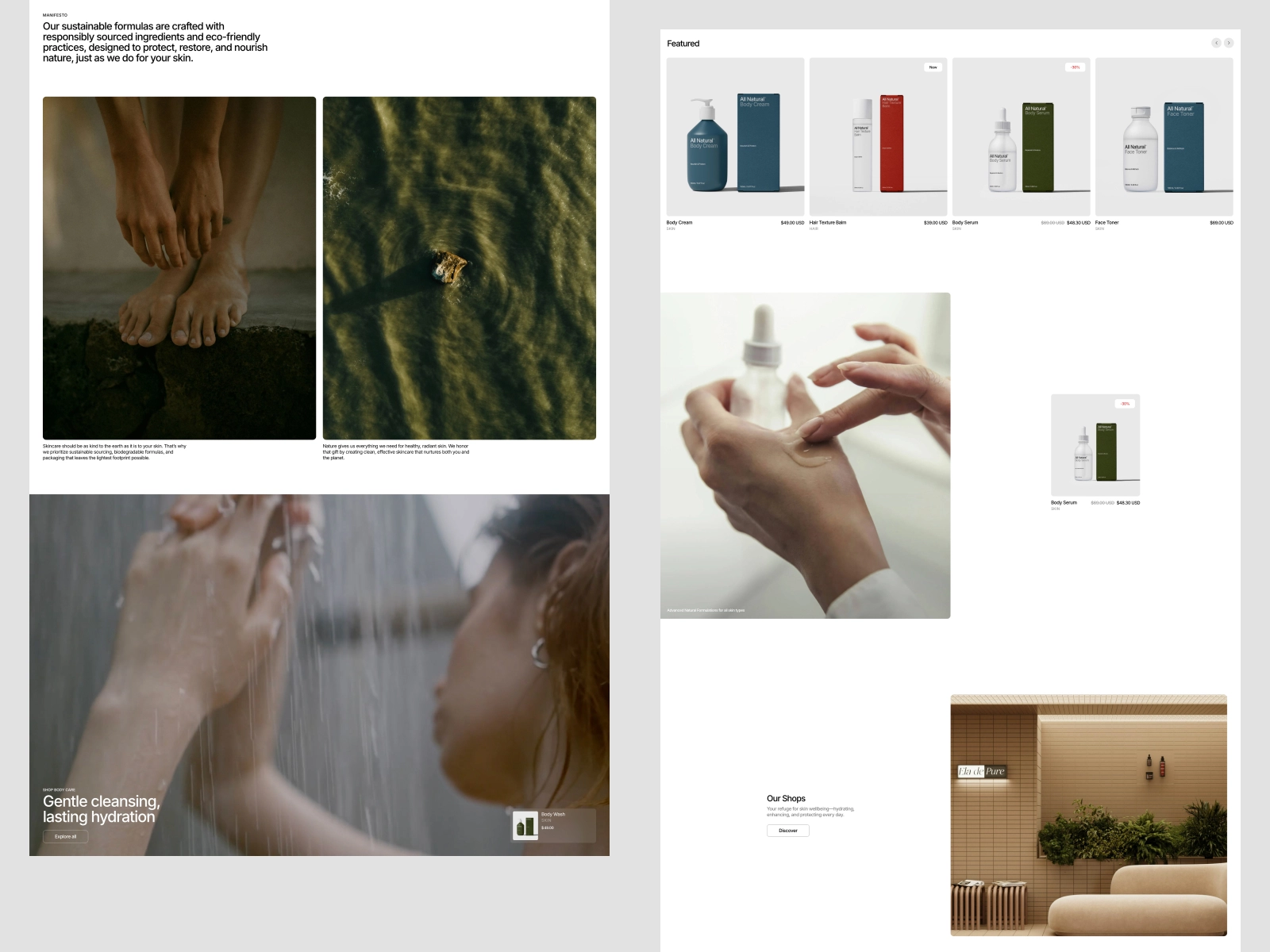 Premium Framer Shopify E-Commerce Template with Full Functionality