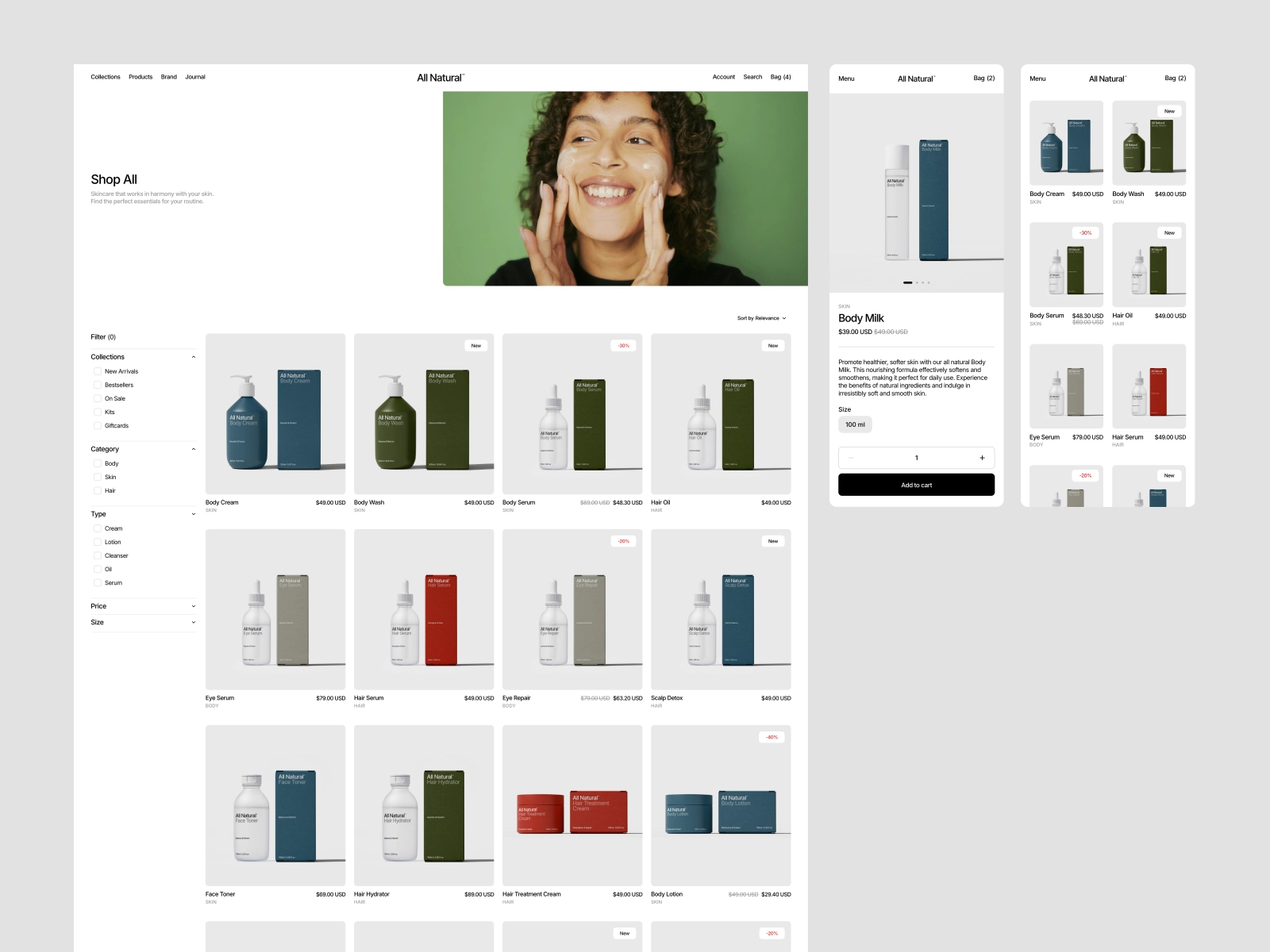 Premium Framer Shopify E-Commerce Template with Full Functionality